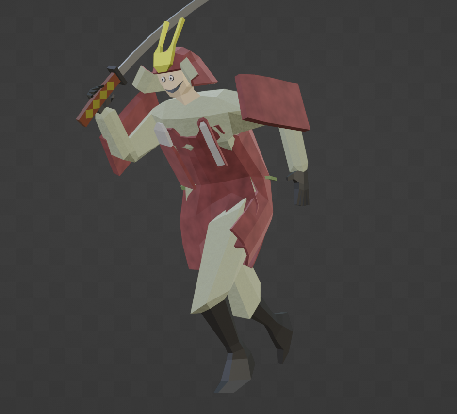 ホラーゲーム用武士